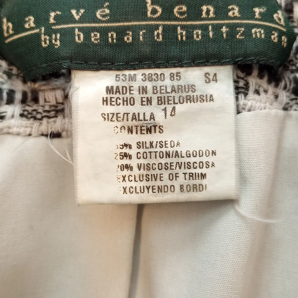 Herve Benard tweed jacket. Size 14 - Picture 11 of 12